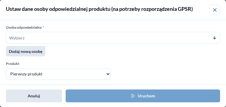 Osoba odpowiedzialna